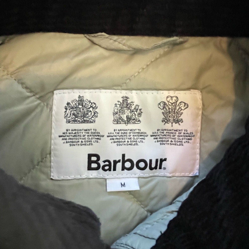 Barbour Padded Waxed Beacon Jacket - image 3